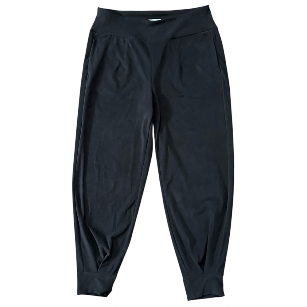FLX Campfire Banded Bottom Fleece Joggers Black Size XL Long